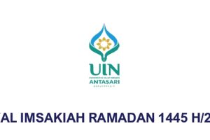 uin antasari – jadwal ramadan 1445 h – judul